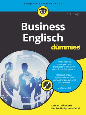 cover image of Business Englisch f&uuml;r Dummies